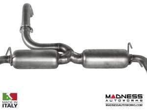FIAT 500 ABARTH Performance Exhaust - Ragazzon - Evo Line - Resonated Center/ Resonated Rear/ Dual Sport Line Tip